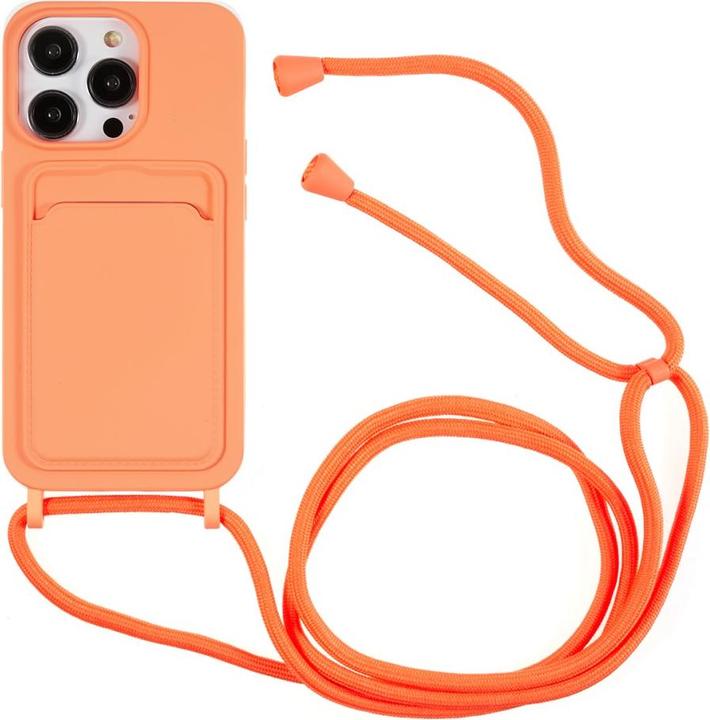 Actual product image Ueli Express Necklace silicone cover with credit card compartment