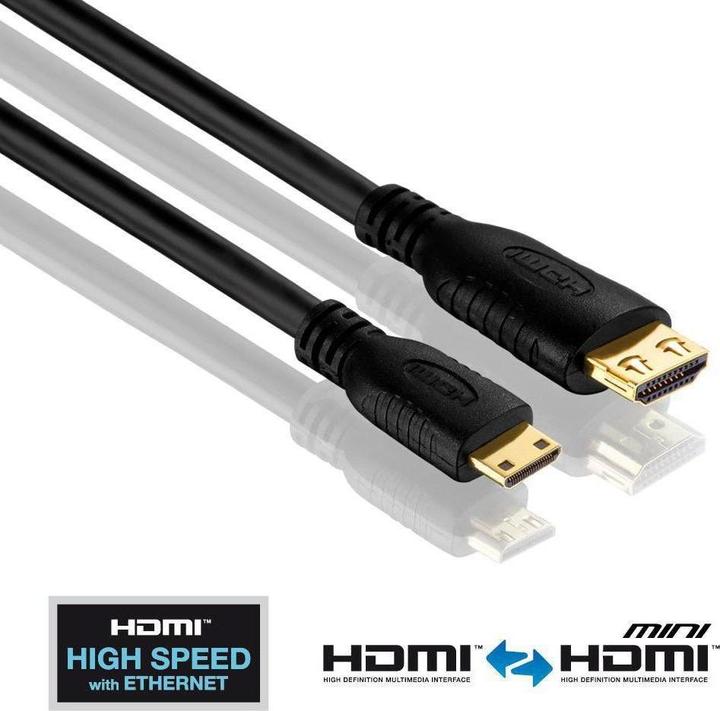 Produktbild Purelink HDMI (Typ A) — mini HDMI (Typ C) (2 m, HDMI)