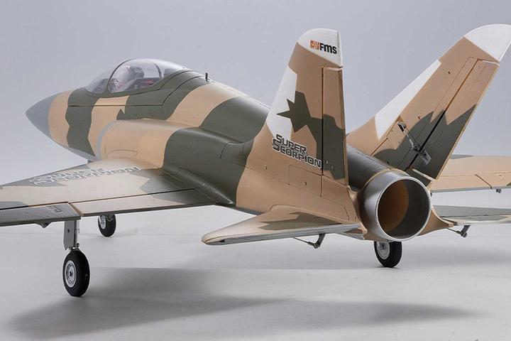 Image du produit FMS Super Scorpion V2 EDF 90 camouflage - 114cm 8S (Avion à réaction)