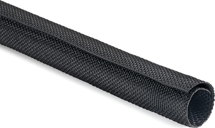 Actual product image HellermannTyton Hellermann Tyton 170-01010 Cable Insulation Braided Sleeving Black 1 piece(s) (Cable conduit, 1500 cm)