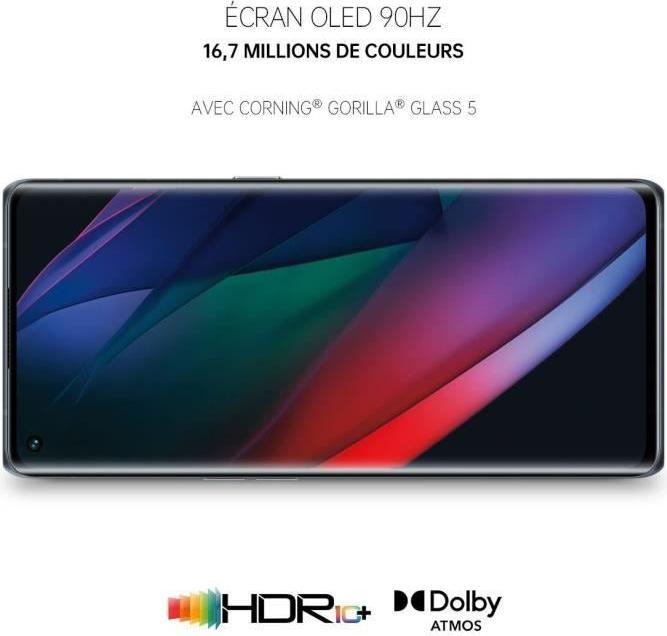 Actual product image OPPO Find X3 Neo (256 GB, Starlight Black, 6.50", Dual SIM, 50 Mpx, 5G)
