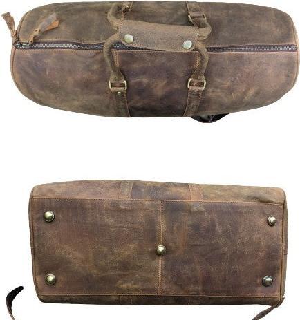 Actual product image Only-Bags.Store Leather duffel bag, handmade leather weekender, gym bag, holiday duffel bag, travel bag