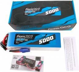 Immagine prodotto Gens Ace Batteria LiPo G-Tech 5000mAh 22.2V 45C 6S1P con connettore EC5 (22.20 V, 5000 mAh)
