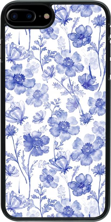 Immagine prodotto PhoneLook Copertina Primavera 23 fiori blu acquerello (Apple iPhone 7 Plus)