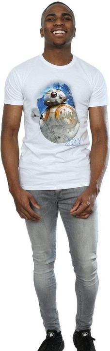 Actual product image Star Wars Mens BB-8 Brushed Cotton T-Shirt (S)