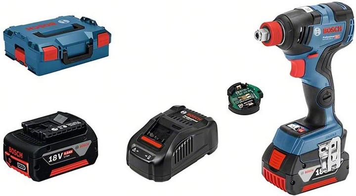 2 x Akku GBA 18V 5.0Ah, 1/2 L-BOXX-Einlage Zubehör, 1/2 L-BOXX-Einlage für Gerät und Ladegerät, 1 x Bluetooth Low Energy Modul GCY 30-4, 1 x Akku GBA 18V 5.0Ah, 1 x L-Boxx 136, 1 x Schnellladegerät GAL 1880 CV, 1 x Akku GAL 1880 CV