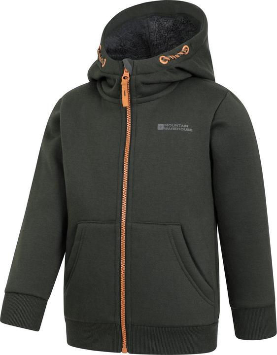 Immagine prodotto Mountain Warehouse Nordic II Felpa con Cappuccio e Zip Intera Bambini (116)