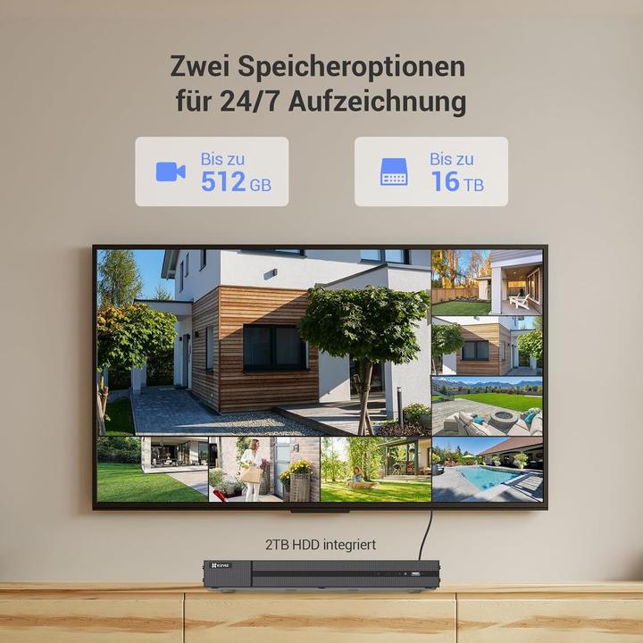 Image du produit EZVIZ H3K PoE Kit 4K