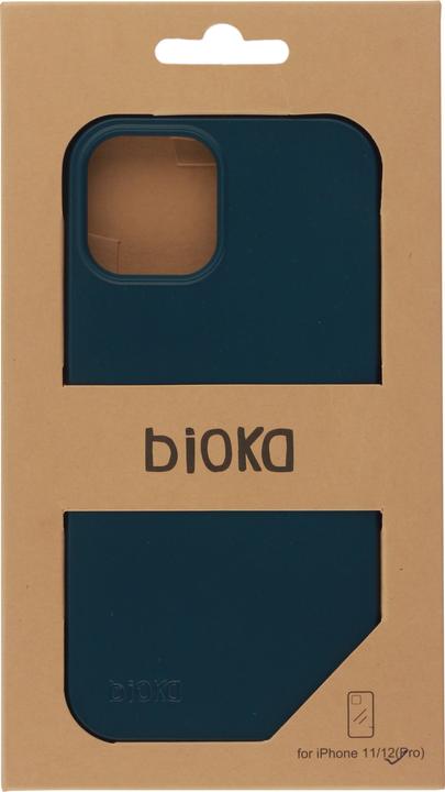 Actual product image Bioka Cover Biodegradable Eco-Friendly Compostable blue (Apple iPhone 11 Pro)