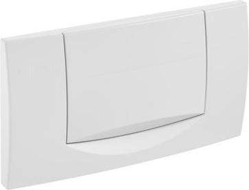 Image du produit Geberit Plaque de déclenchement 200F blanc, pour rinçage-arrêt, plastique