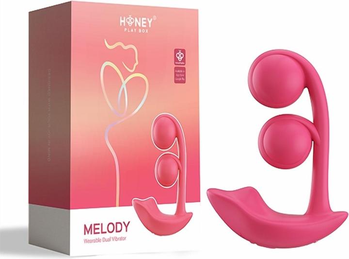Actual product image Honey Play Box Melody Dual Vibrator