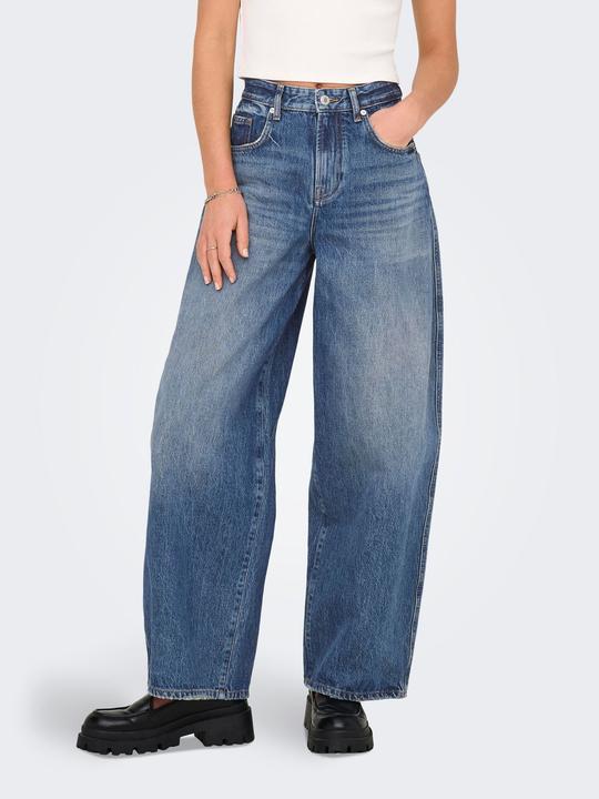 Image du produit Only ONLTAYLOR Hohe Taille Barrel Fit Jeans Locker geschnitten (L)