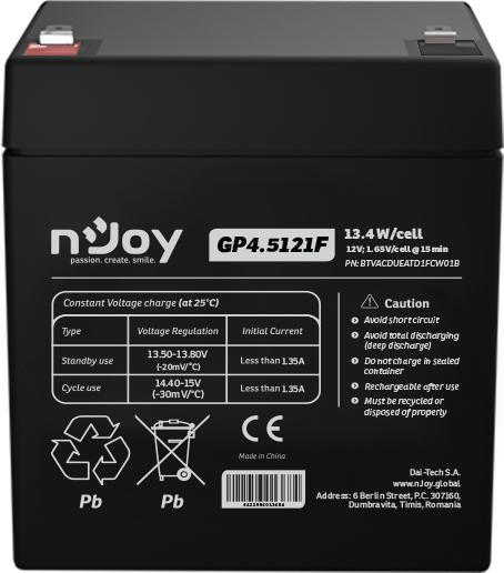 Actual product image Njoy GP4.5121F
