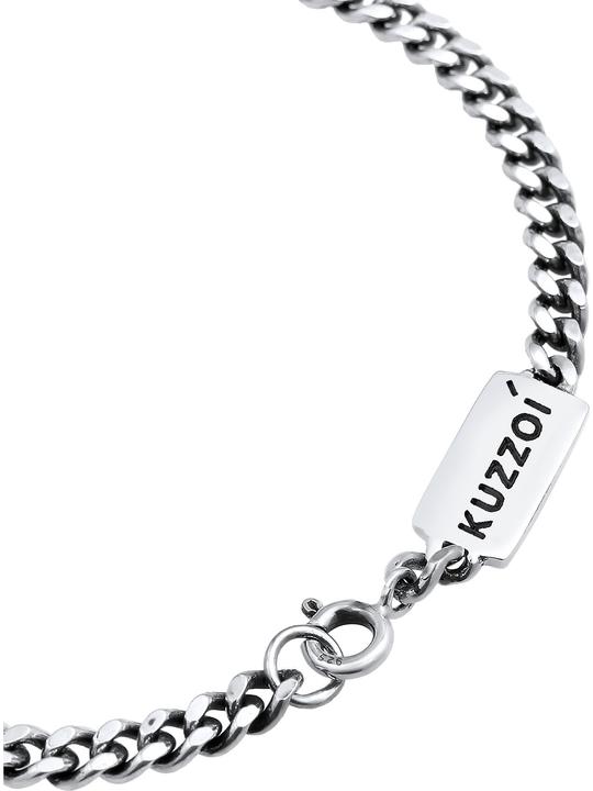 Actual product image Kuzzoi Basic bracelet (23 cm, 925 silver)