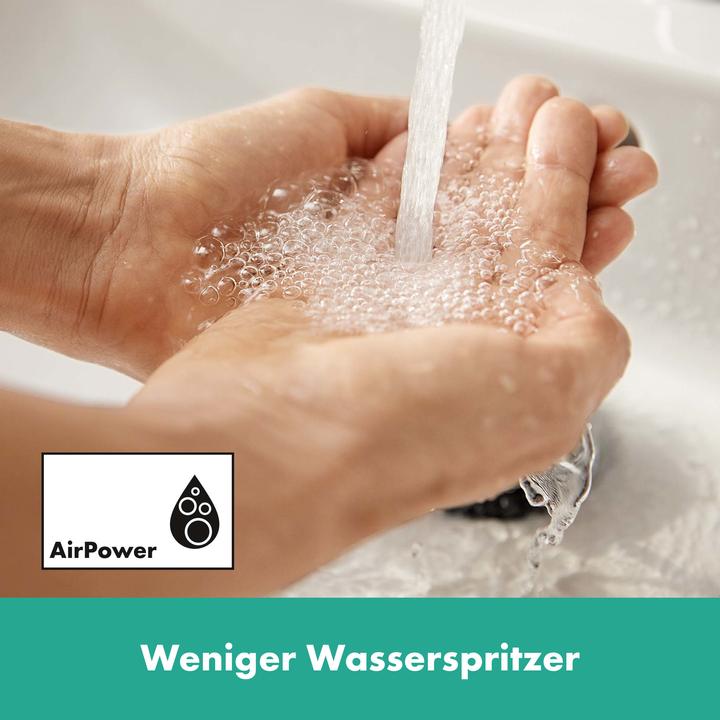 Produktbild hansgrohe Rebris E Einhebel-Waschtischarmatur 110 CoolStart mit Zugstangen-Ablaufgarnitur