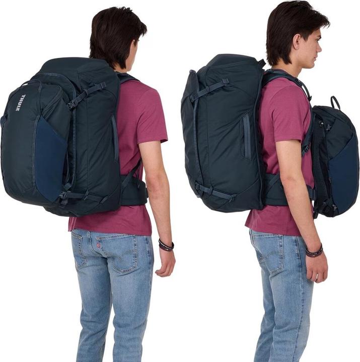 Immagine prodotto Thule 5317 Zaino da viaggio unisex Landmark 70L Blu scuro (70 l)