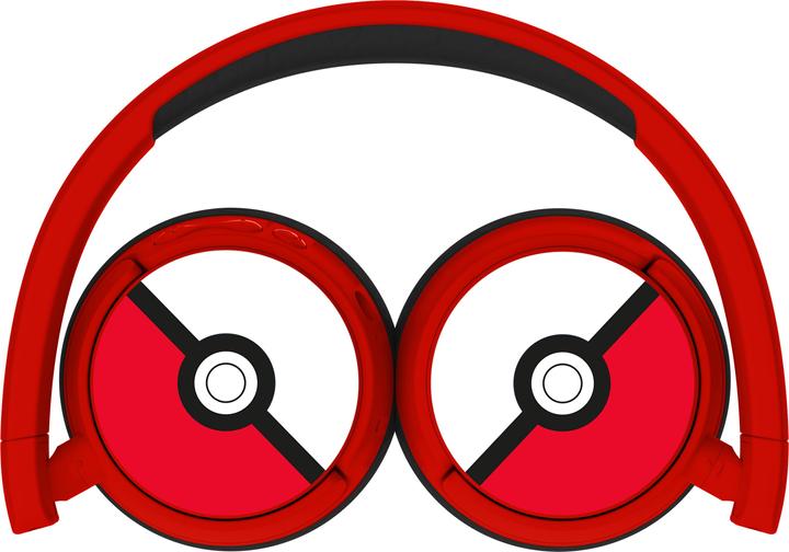 Actual product image OTL Bluetooth Headset w/Perental Control - Pokemon Pokeball (PK1000)