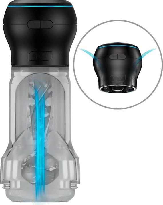 Produktbild Kiiroo Feel Pocket Stroker Crystal + PowerBlow Combo