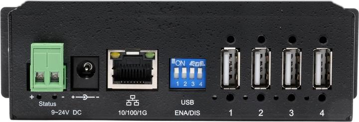 Actual product image Exsys EX-6003 4-Port Gigabit Network USB Hub