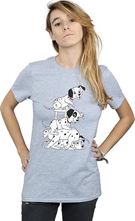 Immagine prodotto 101 Dalmatians Maglietta Donna/Ladies Chair Boyfriend (M)