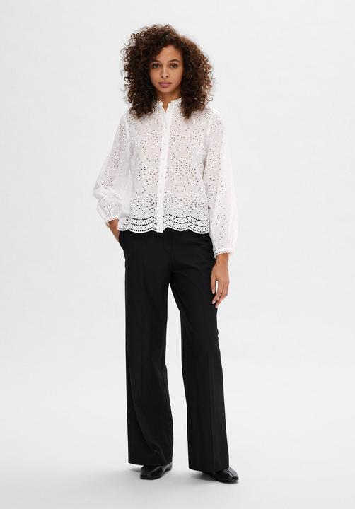 Image du produit Selected Femme Broderie Anglaise Chemise (40)