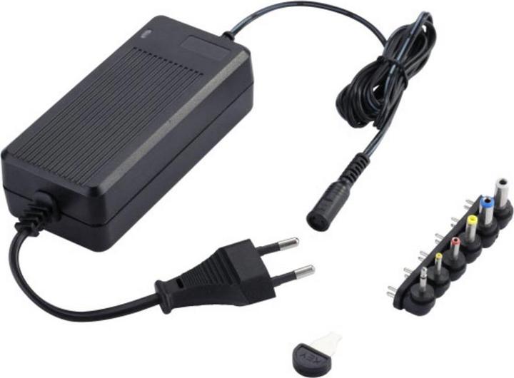 HN Power HNP36-UNIL6 Tischnetzteil, einstellbar 5 V/DC, 6 V/DC, 7.5 V/DC, 9 V/DC, 12.5 V/DC, 13.5 V/DC, 15 V/