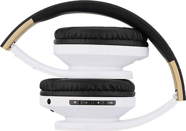 Actual product image PowerLocus Wireless Headphones P2 (black-white) (20 h, Wireless, Cable)