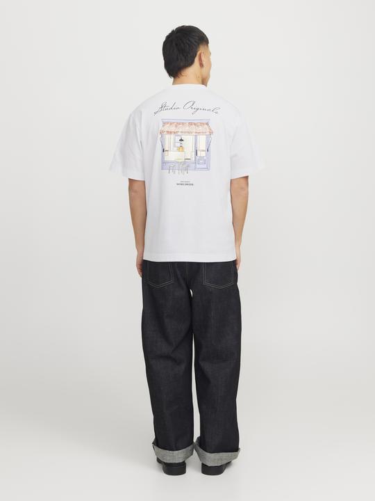 Actual product image Jack & Jones Jorislington Back Tee Ss Crew Neck Sn (M)