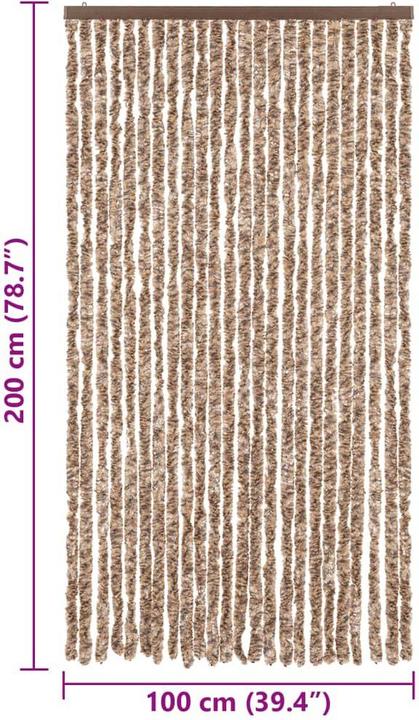 Produktbild VidaXL Chenille (100 x 200 cm)