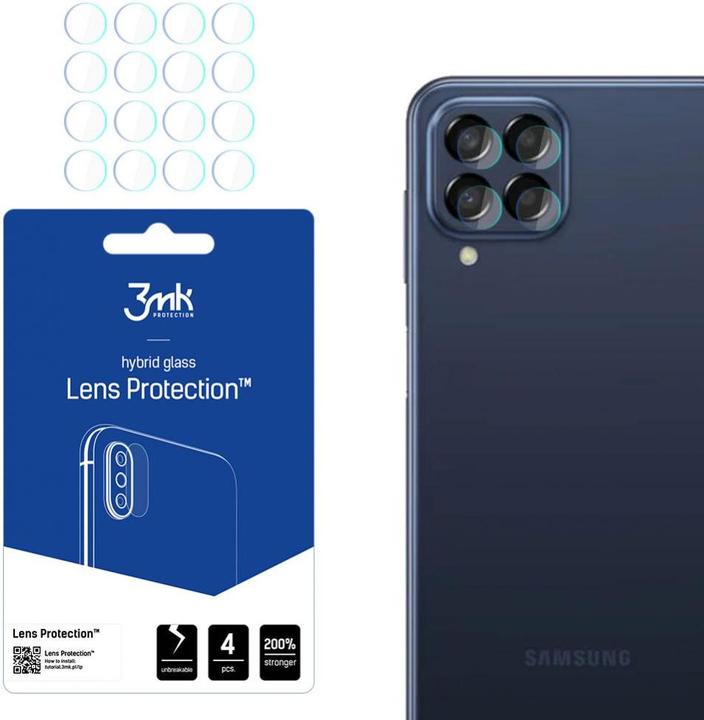 Image du produit 3MK Verre de protection de la caméra, verre de la caméra (1 pièce(s), Samsung Galaxy M33)