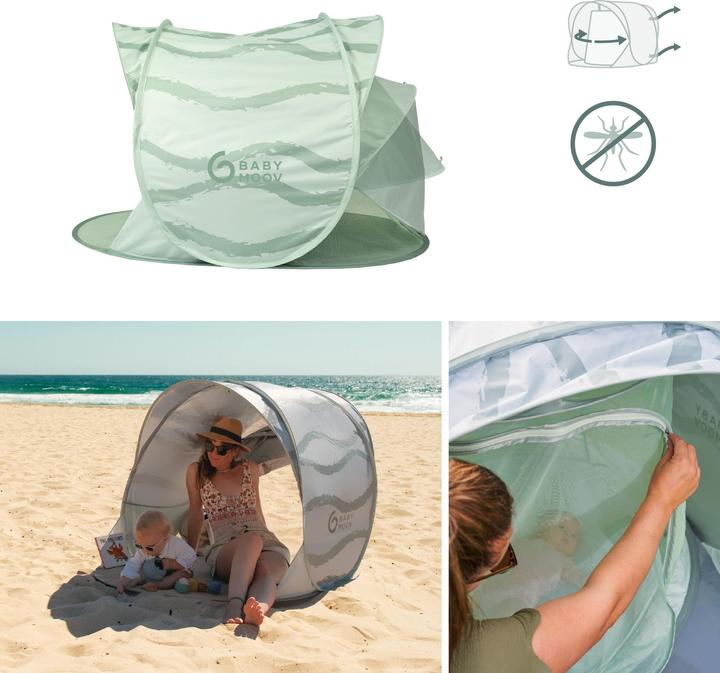 Image du produit Babymoov Strandmuschel Moov und Protect green lagoon