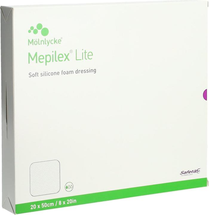 Produktbild Mepilex Lite Absorptionsverband 20x50cm Silikon (4 x)