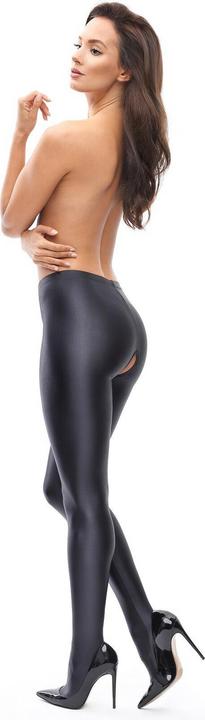 Actual product image MissO MI P800 pantyhose open crotch black S (S)