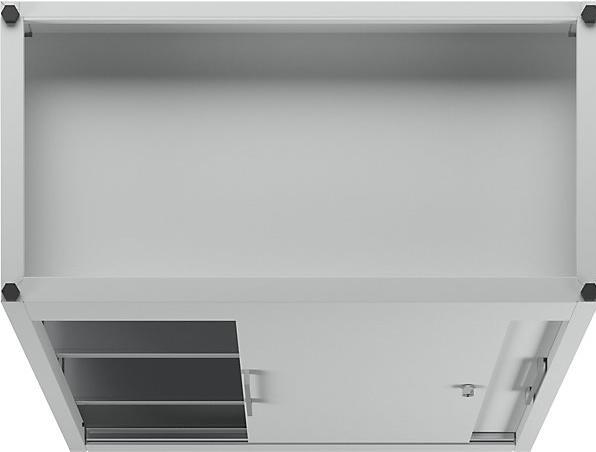 Actual product image eurokraft pro sliding door wardrobe (100 cm, 100 cm)