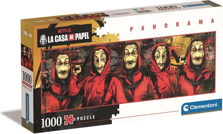 Actual product image Clementoni La Casa de Papel Panorama g (1000 pieces)