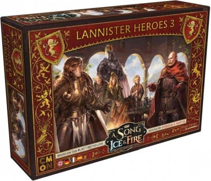 Immagine prodotto Cmon CMND0191 - Una Canzone del Ghiaccio e del Fuoco Eroi Lannister 3 (Eroi di Casa Lannister 3), Miniatu