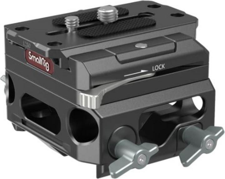 Actual product image SmallRig Lightweight Baseplate with Dual 15mm Rod Clamp (Various video accessories)