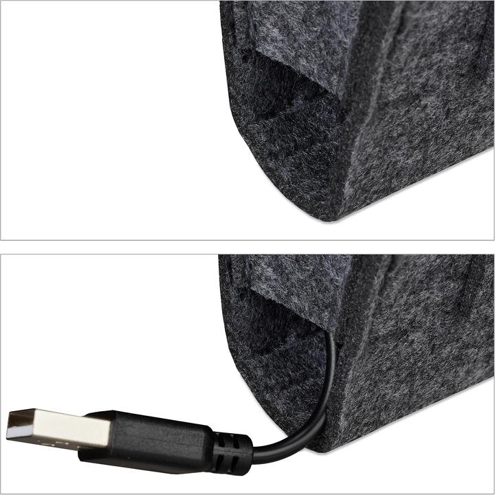 Image du produit Relaxdays Poche-de-lit (1 x, 28 x 5 x 26 cm)