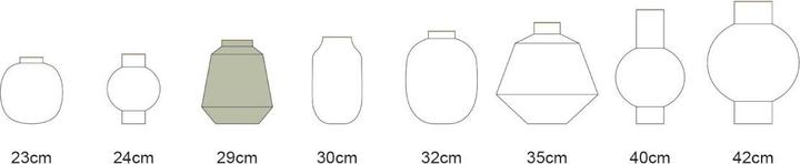 Valori nutrizionali e ingredienti PIP Studio Vaso in metallo Stripes bianco-oro 24x29cm (1 x, 24 x 29 cm)