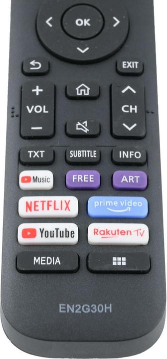 Actual product image Azurano Remote control compatible with HISENSE EN2G30H, T269780, VIDAA (Device-specific remote control, Infrared)