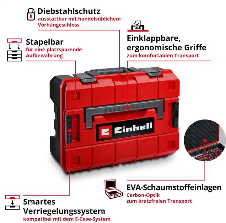 Actual product image Einhell E-Case 370570 (80 pieces)