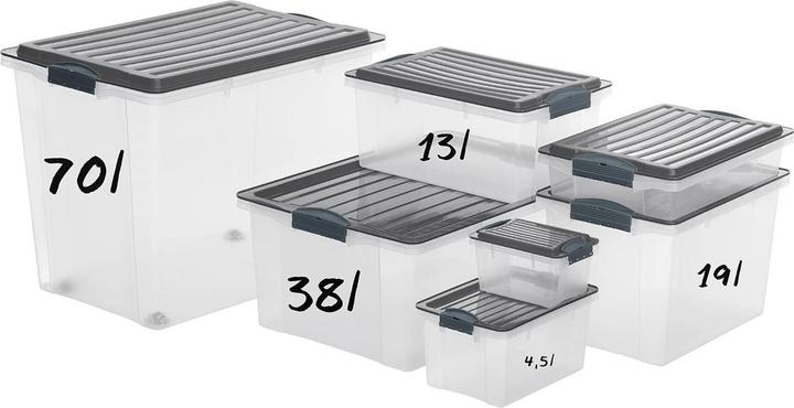 Immagine prodotto Rotho Compact (39,5 x 27,5 x 18 cm, 13 l)