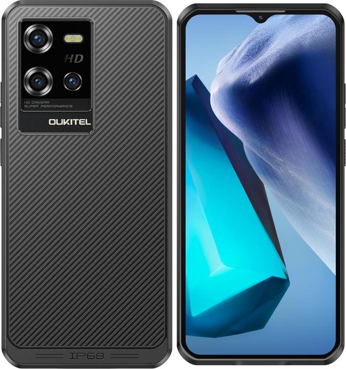 Image du produit Oukitel Smartphone WP50 4/256 6500mAh DS. Noir (256 Go, Noir, 6.60", Double SIM, 48 Mpx, 5G)
