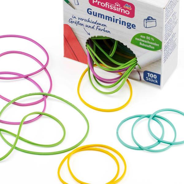 Image du produit dm Profissimo Anneaux en caoutchouc (100 pcs)