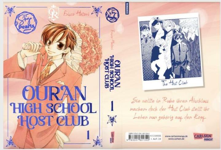 Produktbild Ouran High School Host Club Pearls 1 (Deutsch, Bisco Hatori, Alexandra Klepper, 2024)