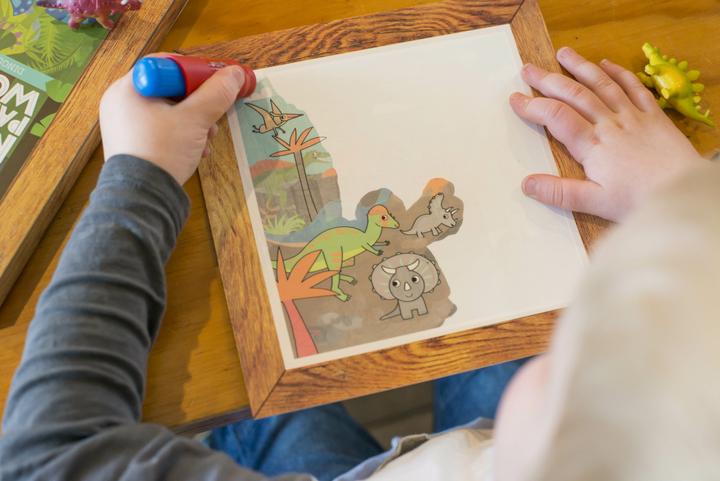 Immagine prodotto Tiger Tribe Set di pittura per bambini "Dinosauri magici