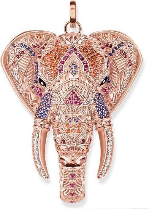 Thomas Sabo Pendentif éléphant (Argent)