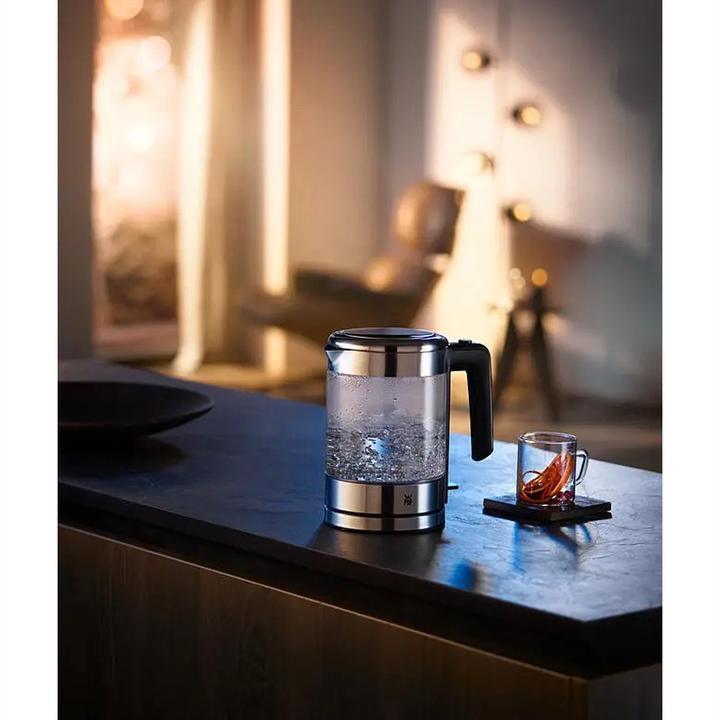 Image du produit WMF KITCHENminis Bouilloire de voyage / Bouilloire en verre petite 1l (1 l)