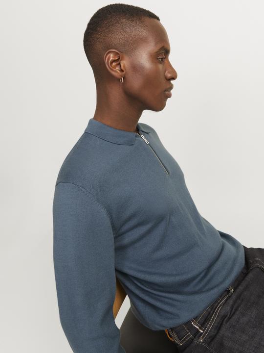 Produktbild Jack & Jones Jjeemil Knit Polo Half Zip Ls Noos (S)