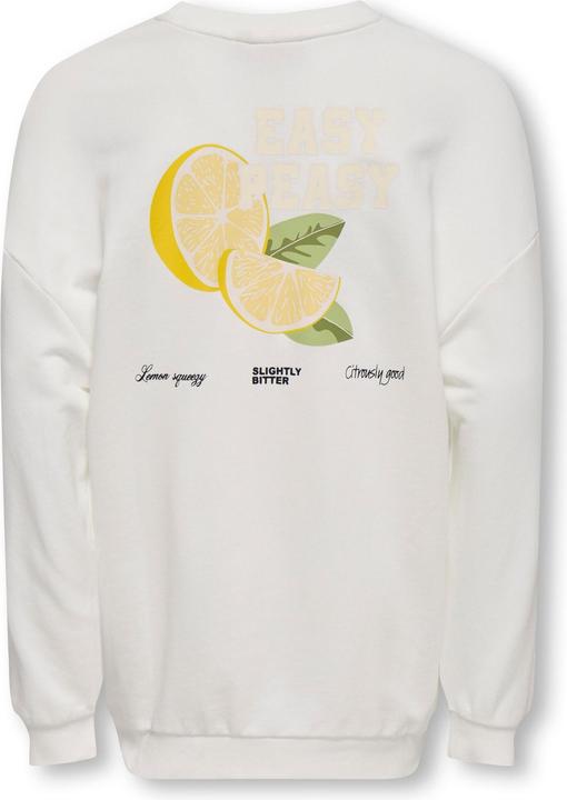Produktbild Only Locker geschnitten Rundhals Junior Tief angesetzte Schulter Sweatshirt Sweatshirt (146)